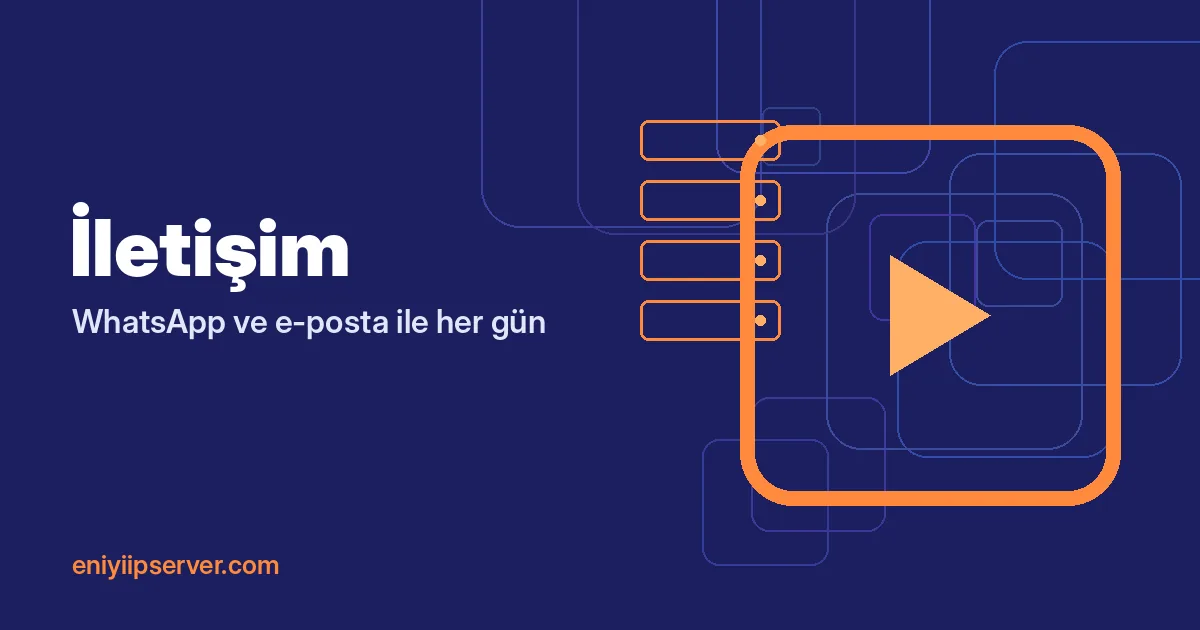 Bizimle İletişime Geçin
